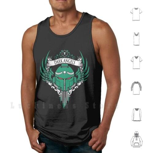 Da - Herald Edition - V1 tank tops vest sleeveless 40000 Adeptus Astartes Caliban The Rock Dark Angels