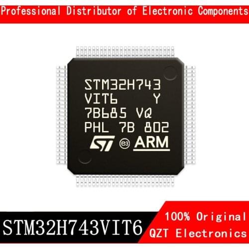 5pcs/lot new original STM32H743VIT6 STM32H743 LQFP100 microcontroller MCU