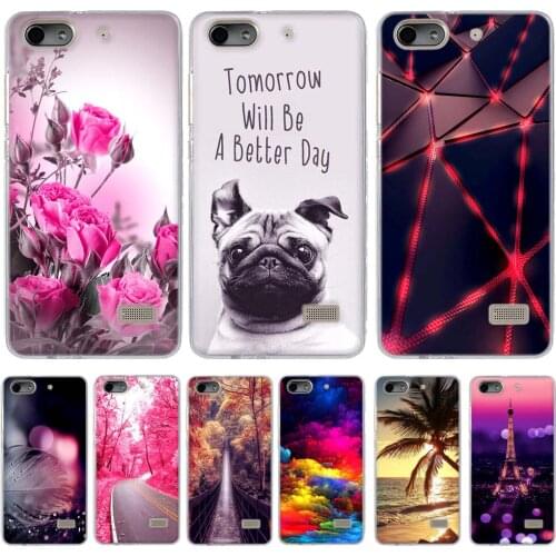 Soft TPU Phone Cases For Huawei Honor 4C C8818 5.0 inch Honor 5 Huawei G Play Mini Honor 4C Phone Case Cover Funda Capa Bag