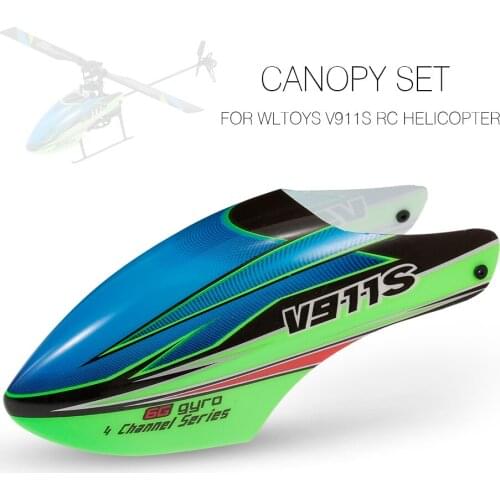 Canopy for WLtoys V911S / xk k100 RC Helicopter Spare Parts Body Shell Remote Control Toy Accessories