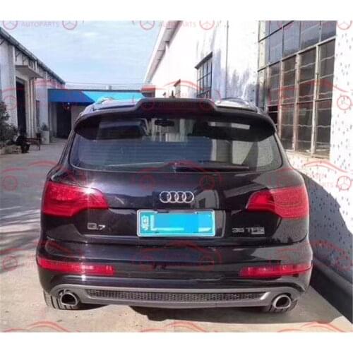 Suitable for Audi Q 7 carbon fiber tail fin FRP top wing spoiler body kit auto parts