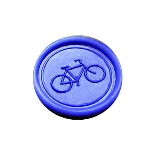 Signature Custom, Bicycle Bike Wax Seal Stamp Wedding Invitations Vintage Gift Rosewood Handle Custom Picture Letter