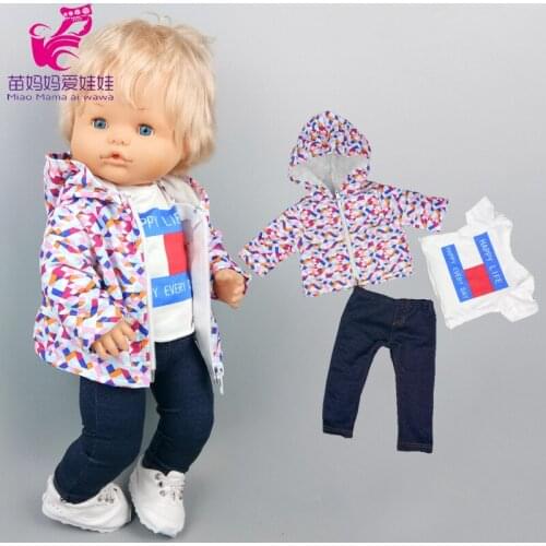 Nenuco Doll down coat Fit 40cm born sister baby doll Ropa Y Su Hermanita apparel girl gifts toys doll clothes
