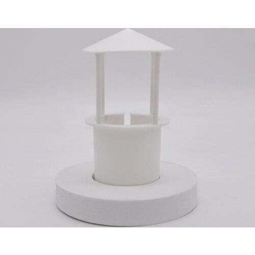 Floatable Mini Floating Mist Maker w/ LED Light Floating Sprayer Fogger Decorative Water Fountain for Mini Pond Fish Ta