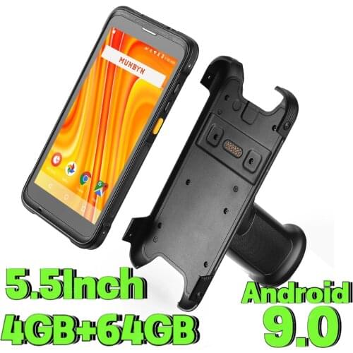 Android 9.0 PDA Handheld Computer Zebra SE4710 2D QR Barcode Scanner 4G NFC GPS Data Colletor for Warehouse, Inventory with Grip
