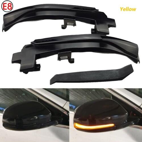 LED Dynamic Turn Signal Light Side Mirror Sequential Blinker Indicator Lamp For Volvo V40 CC II V60 S60 2011-2018 S80 V70 III