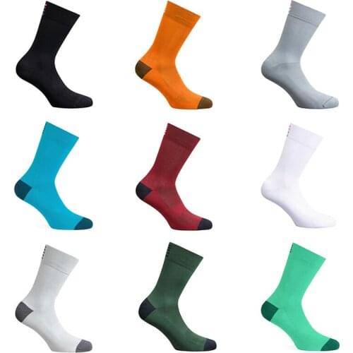 6X.Wholesale Bicycle Socks Men Women Breathable Road Bike MTB Race Basketball Running Soccer Fitness Football Outdoor Sport