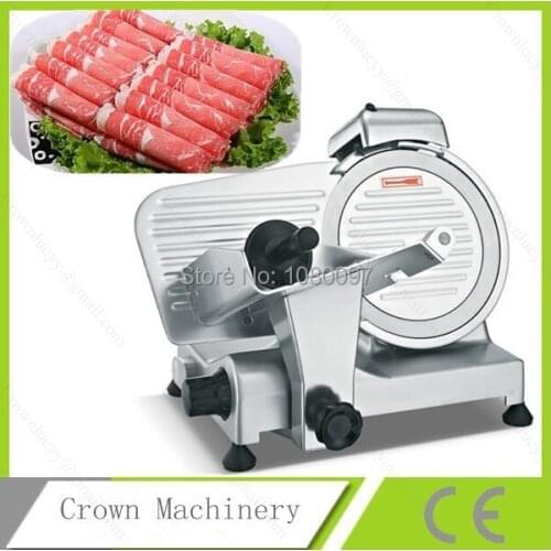 8 inch Semi-automatic Household Small Mini manual Commercial cutting meat slicer China