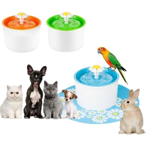 Automatic Cat Water Fountain Drinker Bowl Pet Water Dispenser Feeder Water Filter Drinking Fountain For Pet Cat Dog Bird Supply
