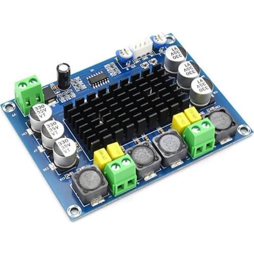 KYYSLB DC12~26V 2 * 120W XH-M543 Digital Amplifier Board TPA3116D2 Audio Amplifier Module Class D Two-channel