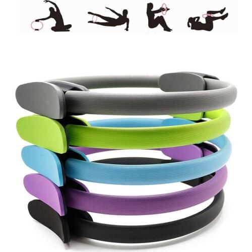 Dual Grip Pilates Ring Body Sport Exercise Fitness Weight Yoga Tool Magic Circle