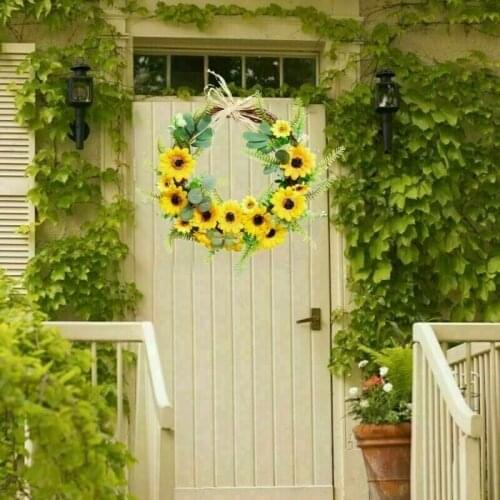 JESJELIU Wreaths On The Door