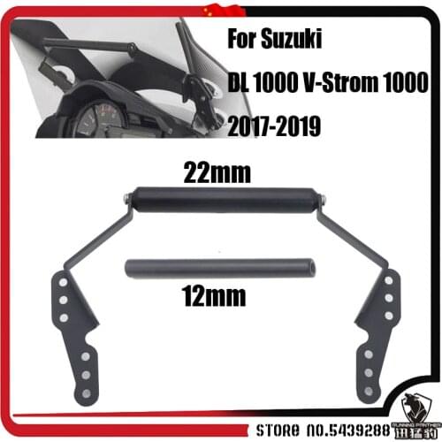 Navigation Bracket Mount Smartphone GPS Holder For Suzuki DL 1000 V-Strom vstrom 1000 2017 2018 2019