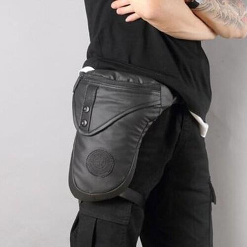 New Fashion Men Bag Oxford Drop Leg Bag Hip Belt Bum Waist Fanny Pack Crossbody Shoulder Bag for Travel Fanny Pack