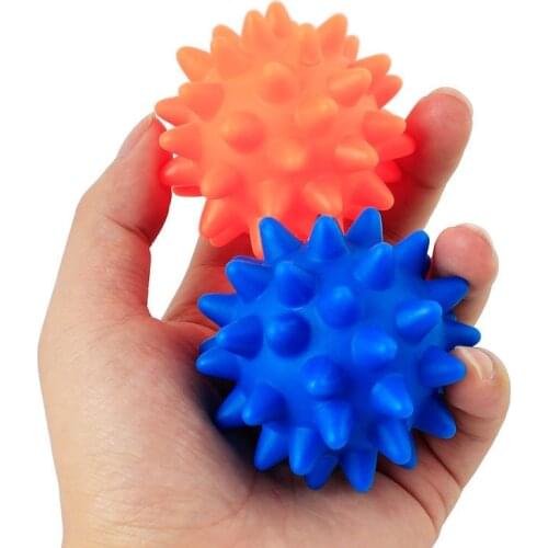2021 New Dog Toy Beautiful New Rubber Ball Toy Dog Pet Fun Spikey Ball Biting Chewing And Toys Ball Accessories Zabawka Dla Psa