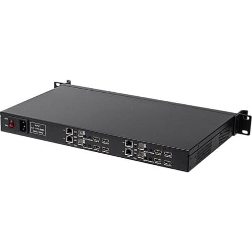 The new 1U4 channel encoding and decoding equipment supports network stream input, HDMI output and cvbs output, HDMI video signa