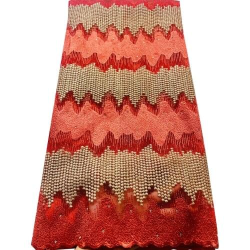 New Design Nigerian Lace Fabric African Lace Fabrics High Quality Tulle Net Elegant French Net Lace Fabric For Wedding ELL2864
