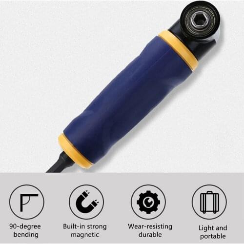 Screwdriver Heads Corner Turner 90 Degree Angle Electric Screwdriver Corner Detector 90 Degree Right Angle Extension Driver