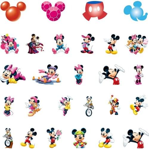 Disney Mickey Mouse Animation Funny Image Earrings DIY Accessories Epoxy Resin Earrings Making Jewelry Non-porous Accessories