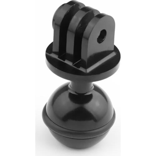 CNC 360 Degree Rotation Ball Head Mount Tripod 2.5CM for Gopro Hero 5 4 3+ 3 2 1 Session for SJCam GitUp Action Camera