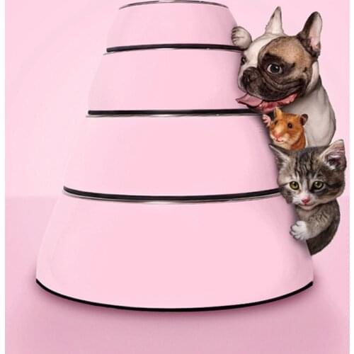 Pet Dog Things for Cat Feeding Food Water Melamine Bowl Container Dishes for Animals Drinking Bowls for Cats Kittens Dogs Large