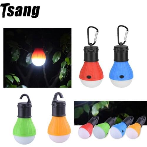 Mini Portable Lighting Lantern Tent Light LED Bulb Emergency Lamp Waterproof Outdoor Hanging Hook Flashlight Camping Light Hot