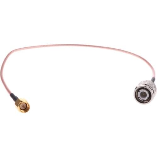 High Temperature Coaxial Extension Cable TNC Male to SMA Male Cable for Wireless Router Antenna Adapter