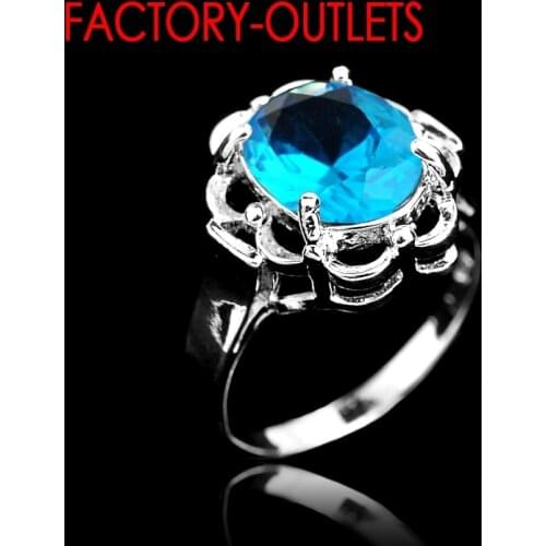 Green Fashion Jewelry 925 Sterling Silver Rings Wedding Bands CZ Crystal Hot Sale Women Party Gift Wholesale