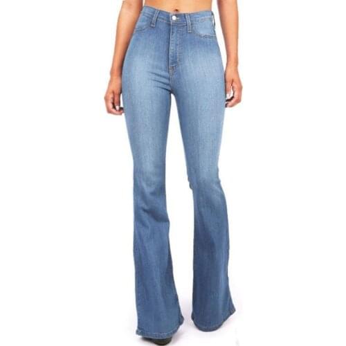 XS S M L XL XXL XXXL 4XL Jeans Woman Elastic Skinny Women Flare Jeans Denim Retro Pants Fashion Pantalones Mujer Cintura Alta