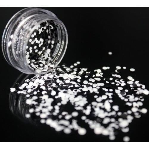 1 Pcs Nail Glitter Powder Rhinestones Crystal AB FlatBack Strass Sewing Fabric Garment Rhinestone Nail Art UV Black and White