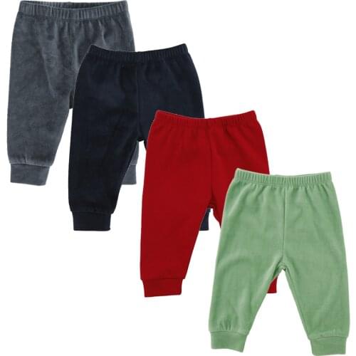 3/4 Pieces Baby Trousers Kid Wear Busha Baby Pants Boy Girl Infant Toddlers Clothing Cotton Pant