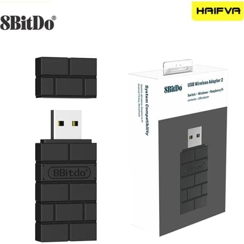 8Bitdo USB Bluetooth Wireless Adapter Receiver For Windows Mac For Nintend Switch For PS5 PS4