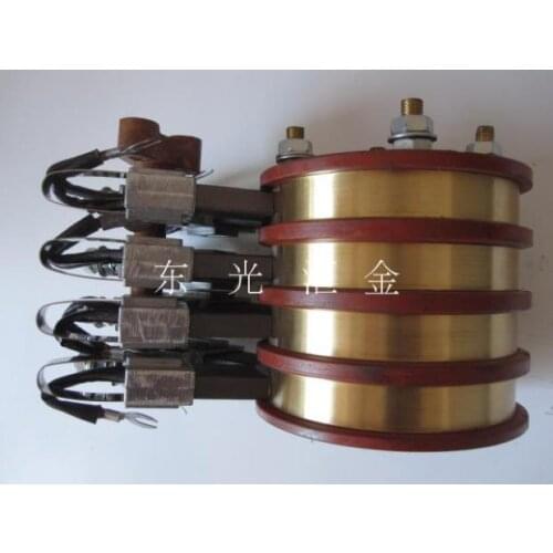 Collector Ring High-power Four-way Collector Ring Inner Diameter 60 Outer Diameter 140 Height 125 Slip Ring Conductive Ring