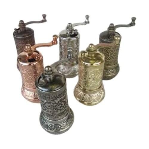 Osmanlı Motifli Manuel El Kahve ve Baharat Değirmeni Çekirdek Öğütücü Mutfak Eşyası