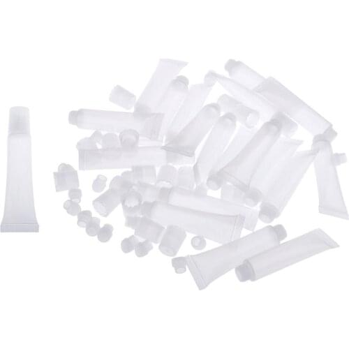 20 Pcs 8g Empty Lip Gloss DIY Tubes Lip Stain Tint Container Bottles