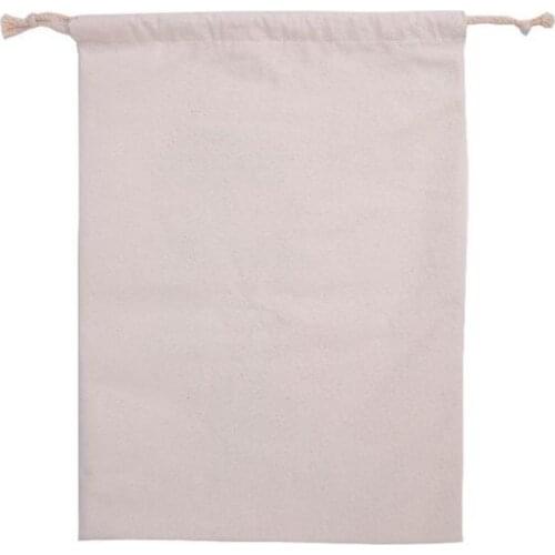 Blank Santa Sacks 50pcs/lot Personalized Christmas Gift Bag Festive Party Supplies Factory Wholesale lin4685