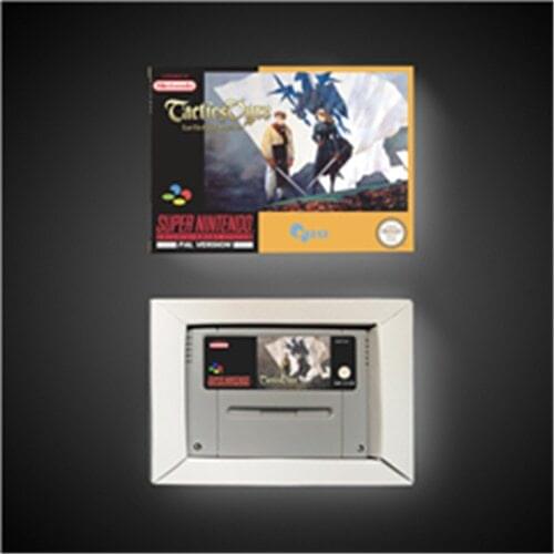 Tactics Ogre Let Us Cling Together - EUR Version RPG Game Card Battery Save With Retail Box