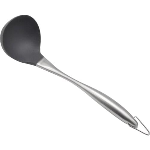 1Pc Kitchen Utensils Silicone Nonstick Cooking Gadgets Stainless Steel Handle Cooking Tools