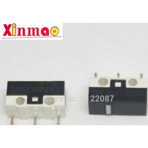 10PCS Button Switch 3Pin Mouse Switch Microswitch For RAZER Logitech Mouse Small Power 0.05A 30V DC Touch Micro Switch G600