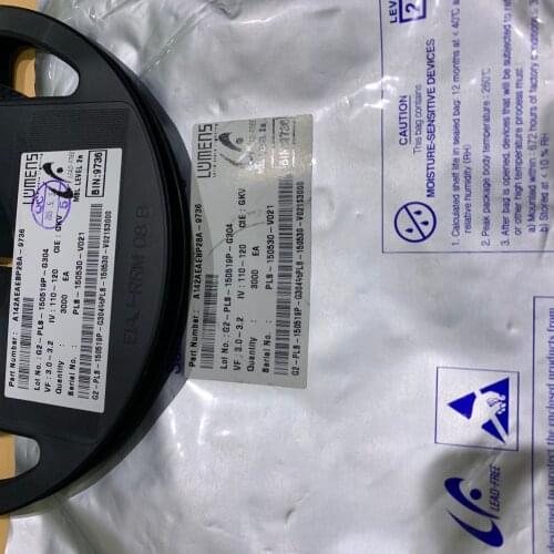 100PCS LUMENS LED Backlight Chip Scale Package 3W CSP 1616 3V Cool white 190LM LCD PLR for TV TV Application A142AEAEBP28A