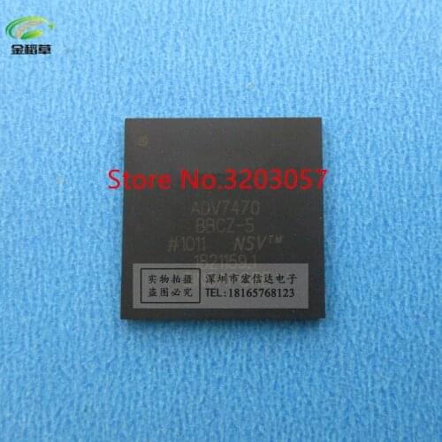 Free shipping 2pcs/lot ADV7470BBCZ-5 ADV7470 BGA new original