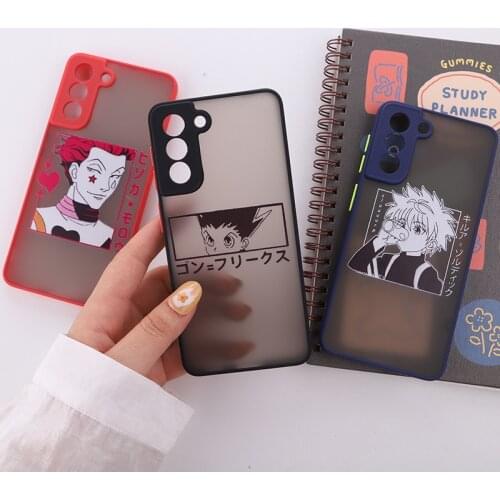 Hunter x Hunter Case for Samsung S21 Ultra S20 A70 A71 A51 A52 S8 S9 S10 Case Soft Side Matte Translucent SAMSUNG Phone Cover