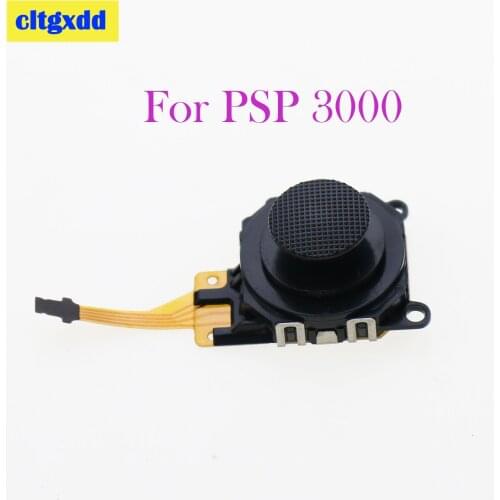 Cltgxdd 5Pcs 3D Analog Joystick Rocker Replacement for Sony PSP3000 PSP 3000 Game Console with thumbstick cap