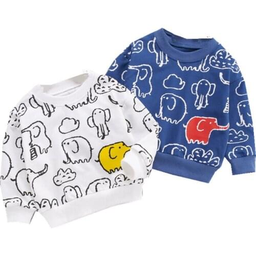 2021 Spring Autumn Toddler Clothes Kids Baby Hoodie Tracksuit Girl Boys Sweatshirts Long Sleeve T-shirt Tops Children Clothing