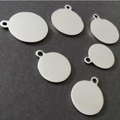 30mm DIY Personalized Collar Pet ID Tag Blank Pet ID Name for Cat Puppy Dog Tag Pendant Keyring Bone Perros Accesorios