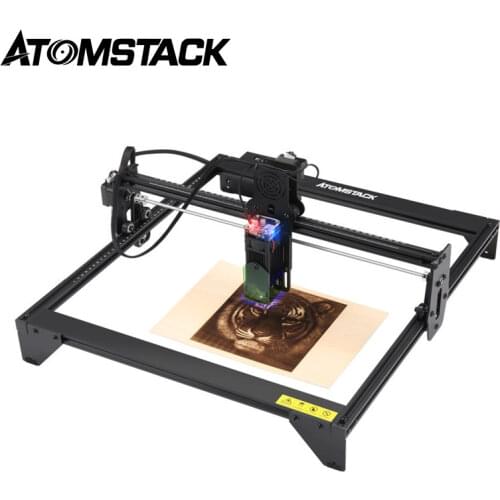 ATOMSTACK A5 20W Laser Engraver CNC 410*400mm Carving Area DIY Engraving Cutting Machine Upgraded Fixed-Focus Laser Wood Router