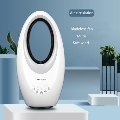 Desktop Fan Small Air Conditioner Bladeless Fan Stand Fan Tower Fan Household Intelligent Timing Remote Control Fashion Look