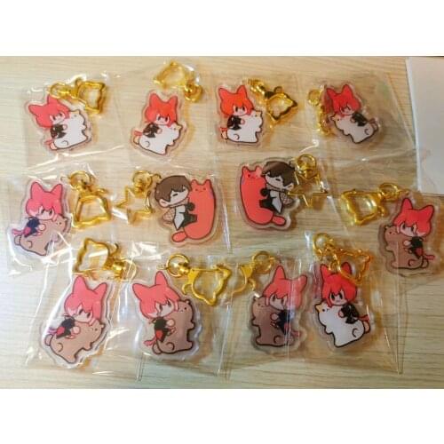 New Anime FF14 FINAL FANTASY XIV Warrior The Crystal Exarch Acrylic Keychain Sa Cosplay Props Gifts