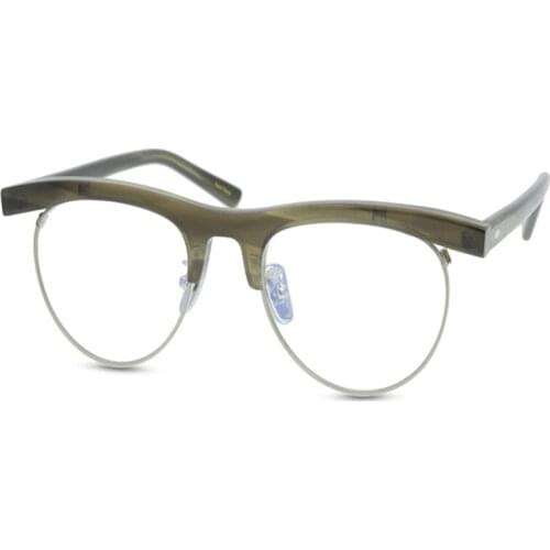 Retro Acetate Glasses Women Optical Eyewear Frame High Quality Clear Lens Goggle Brand Designer Vintage Myopia Eyeglasses Men
