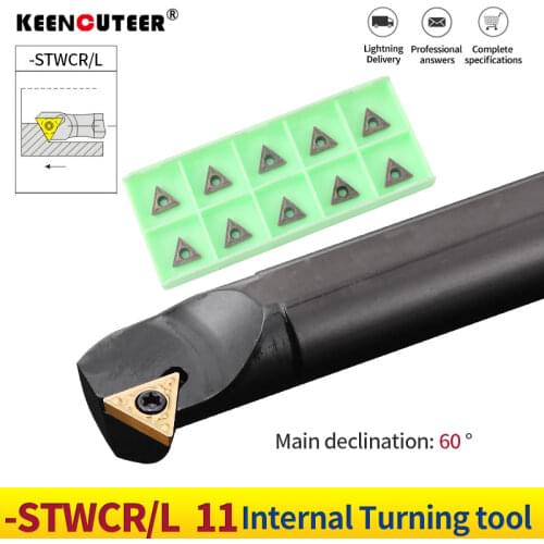S10K-STWCR11 S20R-STWCL11 Machining Carbide Insert STWCR/L Internal Toolholders Boring Cutter CNC Lathe Inner Hole Turning Tools